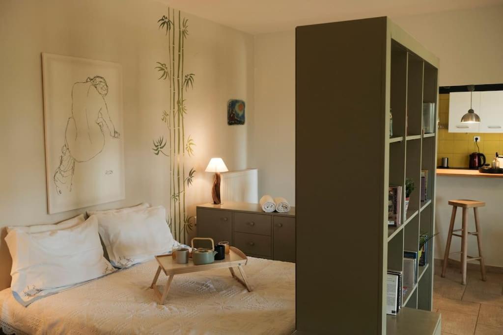 Apartment With Garden In Thessaloniki. Luaran gambar